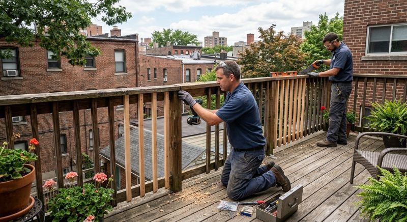 Metal Stairs Repair Service
