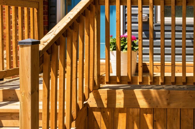 Porch Banister Installation