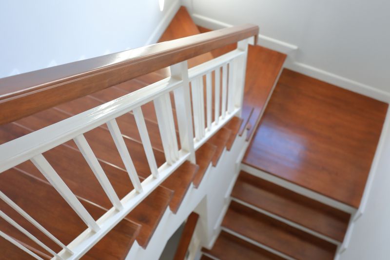 Wooden Banister Installation in Alpharetta, GA